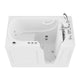 AZ2952RWH - ANZZI Coupe Series 29 in. x 52 in. Right Drain Quick Fill Walk-In Whirlpool Tub with Powered Fast Drain in White