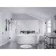 FT-AZ067 - ANZZI Jericho Series 67" Air Jetted Freestanding Acrylic Bathtub in White