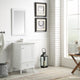 Alexander 21 in. W x 34.4 in. H Bathroom Vanity Set in Rich White