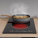 Twilight Series 12 in. 2 Elements Glass Top Radiant Electric Cooktop in Black with 1800W, Auto-Off, and Heat Indicator