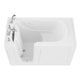 ANZZI 30 in. x 60 in. Left Drain Quick Fill Walk-In Soaking Tub in White