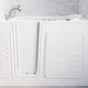 30 in. x 53 in. Left Drain Quick Fill Walk-In Whirlpool Tub with Powered Fast Drain in White