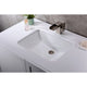 LS-AZ107 - ANZZI Pegasus Series 21 in. Ceramic Undermount Sink Basin in White