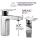 ANZZI Promenade Single Hole Single Handle Bathroom Faucet