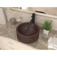 BS-013 - ANZZI Triens 16 in. Handmade Vessel Sink in Hammered Antique Copper