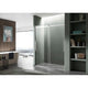 SD-FRLS05901CH - ANZZI Stellar Series 48 in. x 76 in. Frameless Sliding Shower Door with Handle in Chrome