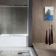 ANZZI 5 ft. Acrylic Rectangle Tub With 60 in. x 62 in. Frameless Sliding Tub Door