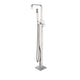 FS-AZ0031BN - ANZZI Victoria 2-Handle Claw Foot Tub Faucet with Hand Shower in Brushed Nickel