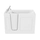 ANZZI 26 in. x 53 in. Left Drain Quick Fill Walk-In Soaking Tub in White