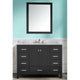 ANZZI Chateau 48 in. W x 22 in. D Bathroom Bath Vanity Set with Carrara Marble Top with White Sink