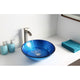 LS-AZ8087 - ANZZI Crow Series Vessel Sink in Lustrous Blue