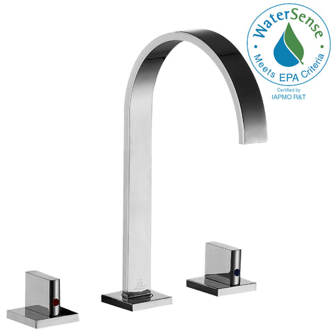 ANZZI Sabre 8 in. Widespread 2-Handle Bathroom Faucet