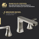 ANZZI 2-Handle 3-Hole 8 in. Widespread Bathroom Faucet With Pop-up Drain