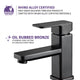 ANZZI Naiadi Single Hole Single Handle Bathroom Faucet