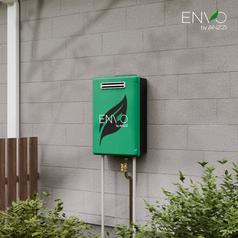 ENVO 180,000 BTU Natural Gas Tankless Water Heater with Copper Heat Exchanger & Safety Features