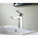 L-AZ117BN - ANZZI Promenade Single Hole Single Handle Bathroom Faucet in Brushed Nickel