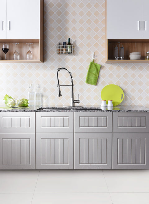 Step Single Handle Pull-Down Sprayer Kitchen Faucet in Brushed Nickel