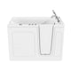 ANZZI 30 in. x 53 in. Right Drain Quick Fill Walk-In Whirlpool Tub with Powered Fast Drain in White