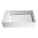 ANZZI Pascal Solid Surface Vessel Sink in Matte White