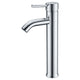 Cadenza Series Deco-Glass Vessel Sink with Fann Faucet