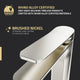 ANZZI Single Handle Single Hole Bathroom Faucet With Pop-up Drain