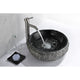 LS-AZ144 - ANZZI Dragons Ash Vessel Sink in Mandy Black