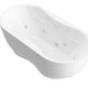 Endurance Tubs Janna 6 ft. Whirlpool Tub in White