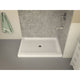 SB-AZ022L-R - ANZZI Vega 36 x 48  in. Double Threshold Shower Base in White