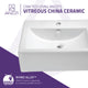 ANZZI Vitruvius Series Ceramic Vessel Sink in White