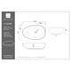 ANZZI Sensei One Piece Solid Surface Vessel Sink in Matte White