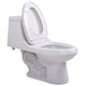 ANZZI Odin 1-piece 1.6 GPF Dual Flush Elongated Toilet in White