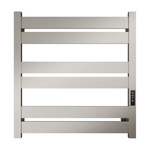 ANZZI Starling 6-Bar Stainless Steel Wall Mounted Electric Towel Warmer Rack