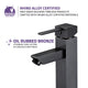 ANZZI Pygmy Single Hole Single Handle Bathroom Faucet