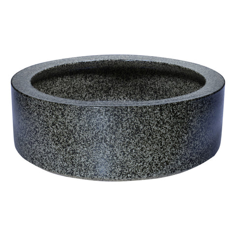 ANZZI Black Desert Crown Vessel Sink in Speckled Stone