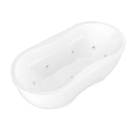 Endurance Tubs Janna 6 ft. Whirlpool Tub in White