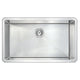 ANZZI VANGUARD Undermount 32 in. Single Bowl Kitchen Sink with Accent Faucet