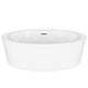 ANZZI Jarvis Series 67" Air Jetted Freestanding Acrylic Bathtub in White