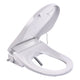 Smart Bidet Seat with Heated Seat, Warm Water, Rear and Lady Wash, Air Dryer, Self Cleaning Nozzle, and Wireless Remote