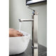 L-AZ181BN - ANZZI Nettuno Single Handle Vessel Sink Bathroom Faucet in Brushed Nickel