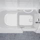 ANZZI 26 in. x 53 in. Right Drain Quick Fill Walk-In Soaking Tub in White