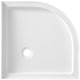 ANZZI Pillar Series 36 in. x 36 in. Single Threshold Shower Base in White