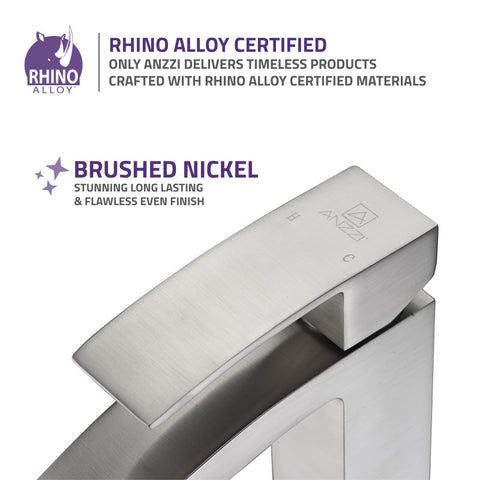 ANZZI Tutti Single Hole Single-Handle Bathroom Faucet