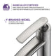 ANZZI Fifth Single Hole Single-Handle Bathroom Faucet