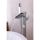 ANZZI Union 2-Handle Claw Foot Tub Faucet with Hand Shower