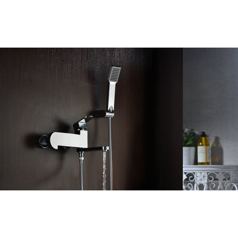 ANZZI Echo Series 1-Handle 1-Spray Tub and Shower Faucet in Polished Chrome