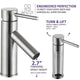 Valle Single Hole Single Handle Bathroom Faucet