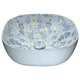 ANZZI Byzantian Series Ceramic Vessel Sink in Byzantine Mosaic Finish