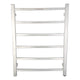 ANZZI Charles Series 6-Bar Stainless Steel Wall Mounted Electric Towel Warmer Rack