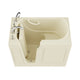 ANZZI 26 in. x 46 in. Left Drain Quick Fill Walk-In Soaking Tub in Biscuit