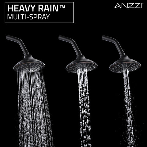 ANZZI Mesto Series 1-Handle 2-Spray Tub and Shower Faucet